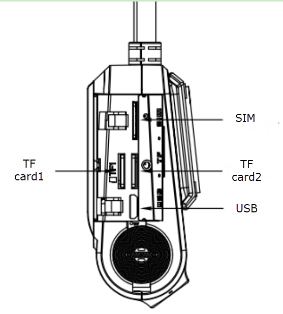 car dual dash cam front and inside