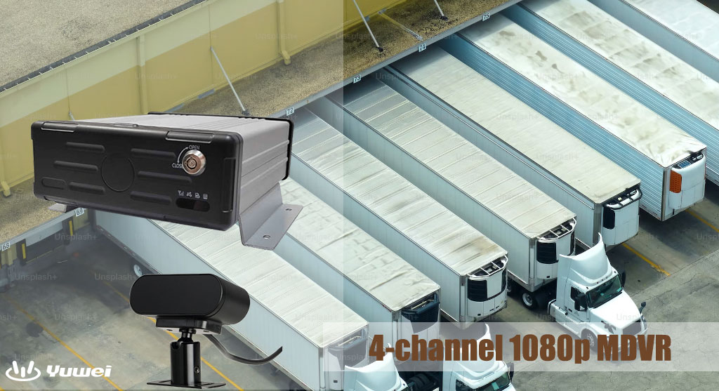 4-ch 1080p HD <a href='https://en.yuweitek.com/full-hd-car-mobile-dvr.html' style='color: #014a97;' target='_blank'>MDVR</a> system