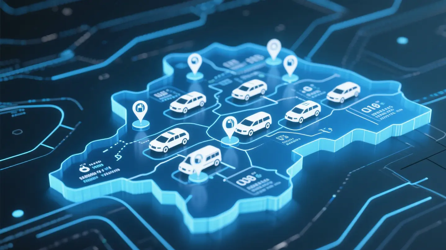 Small GPS Fleet Monitoring System
