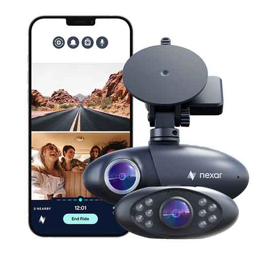 Nexar Pro Dual-Recording Dash Cam
