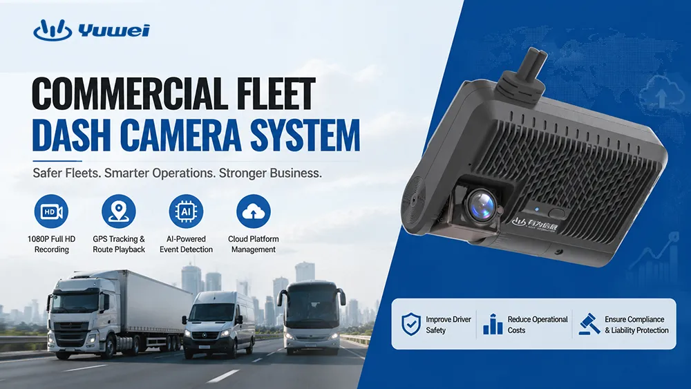 Fleet Dash Camera System for Commercial Fleet
