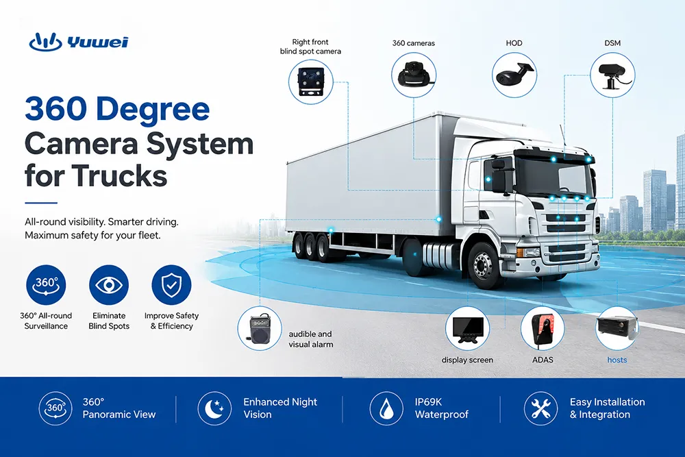 360 Degree Camera System for Trucks
