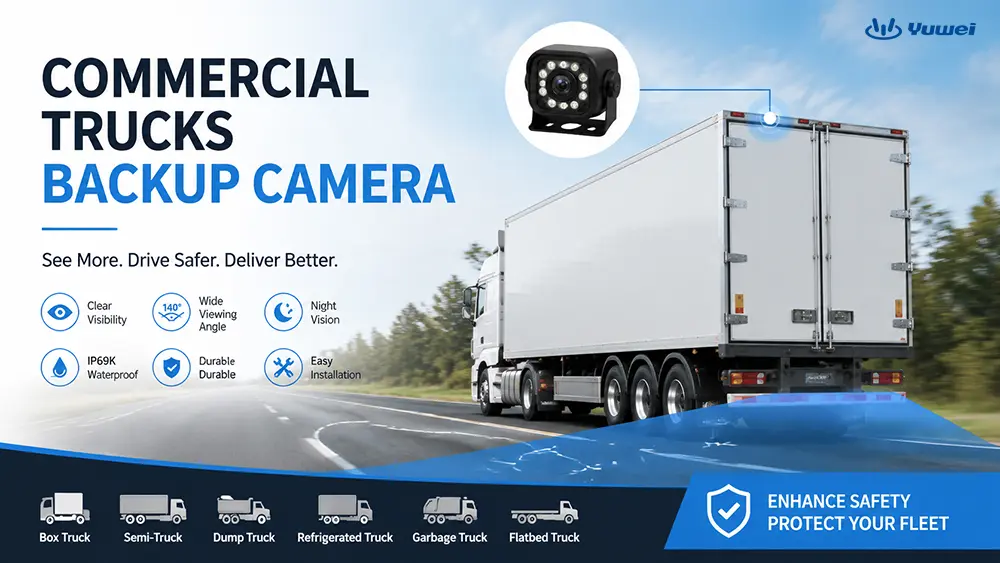 Backup Camera for Commercial Trucks 2026