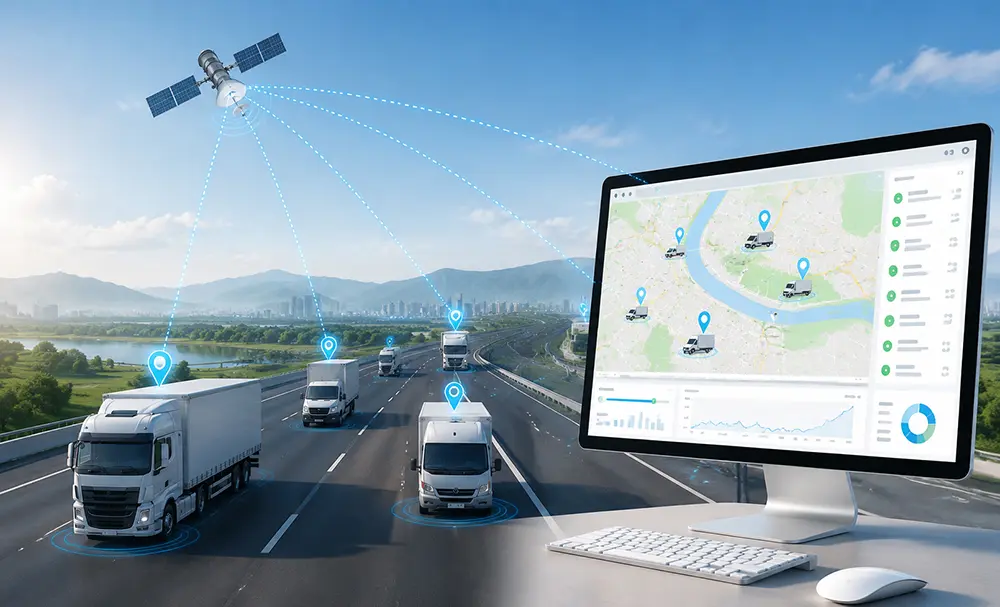 GPS System for Truck Drivers