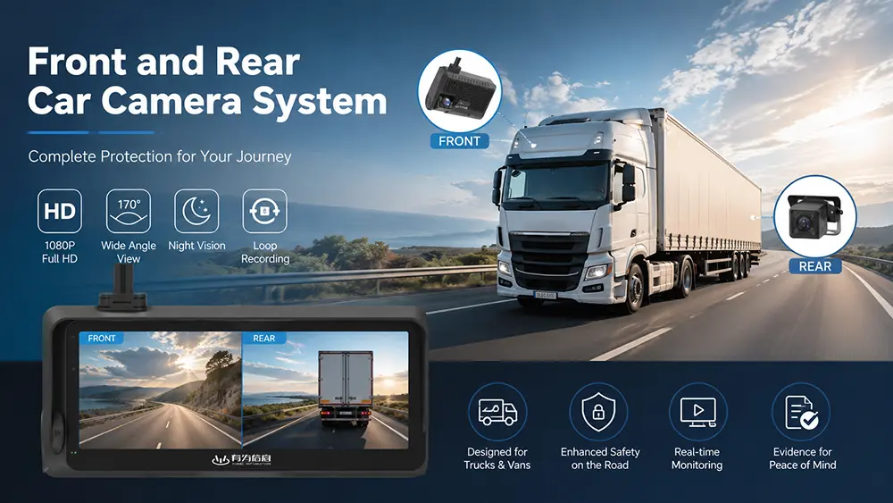 Front and Rear Car Camera System 2026