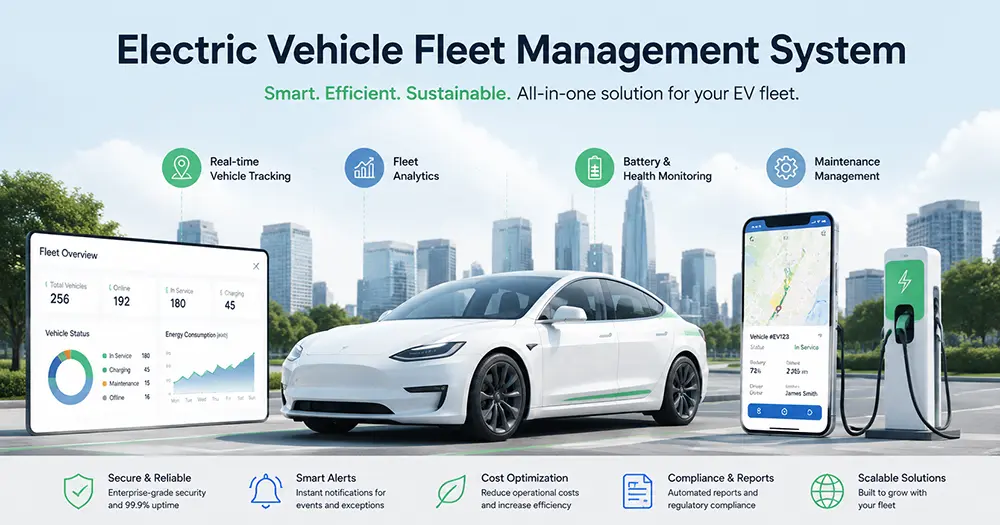 Electric Vehicle Fleet Management System