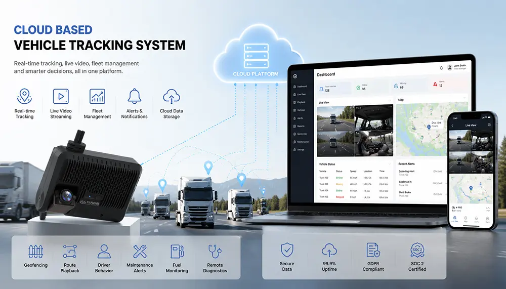 Cloud-Based Vehicle Tracking System