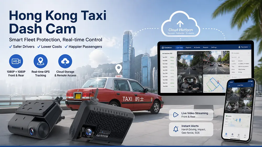 Hong Kong Taxi Dash Cam
