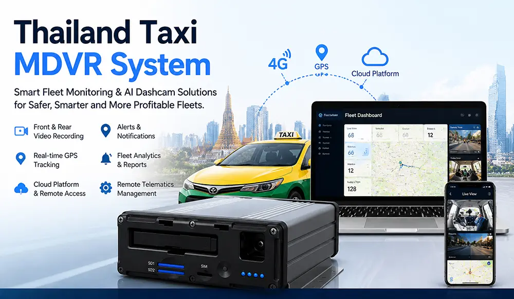 Thailand Taxi MDVR System