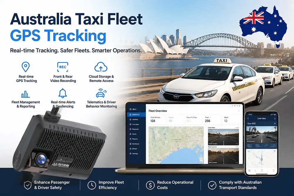 Rastreo GPS de flotas de taxis en Australia