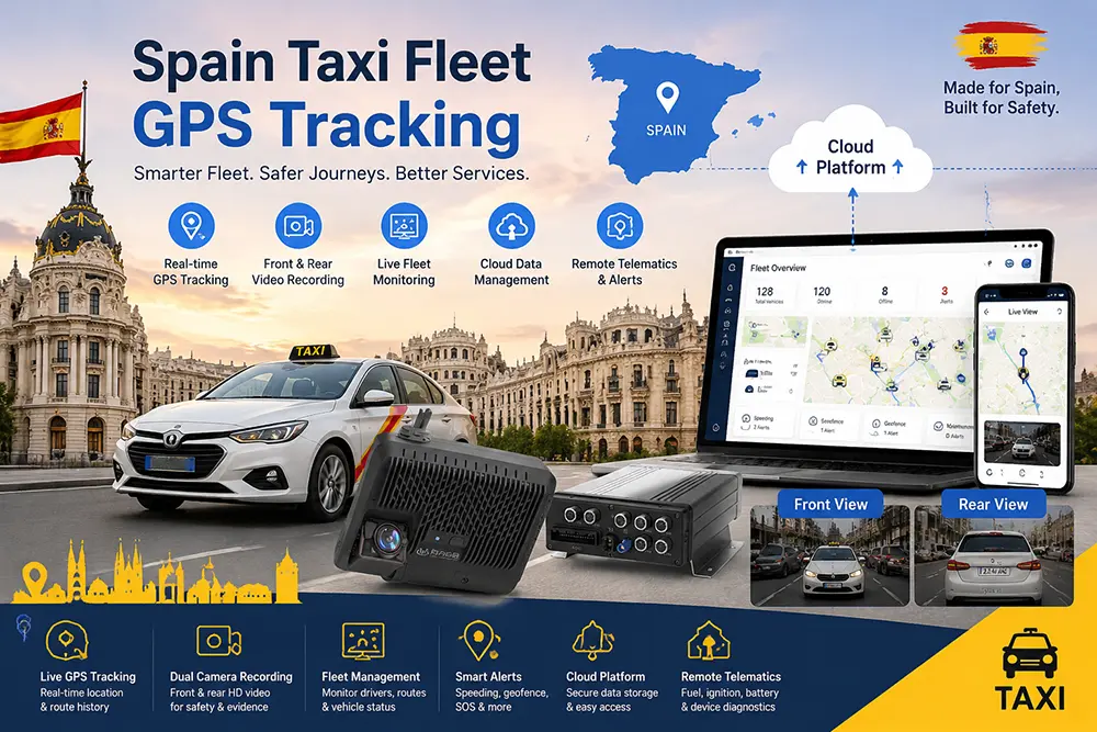 Spain Taxi Fleet GPS Tracking 2026