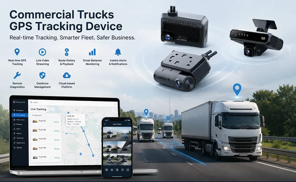 GPS Tracking Device for Commercial Trucks 2026