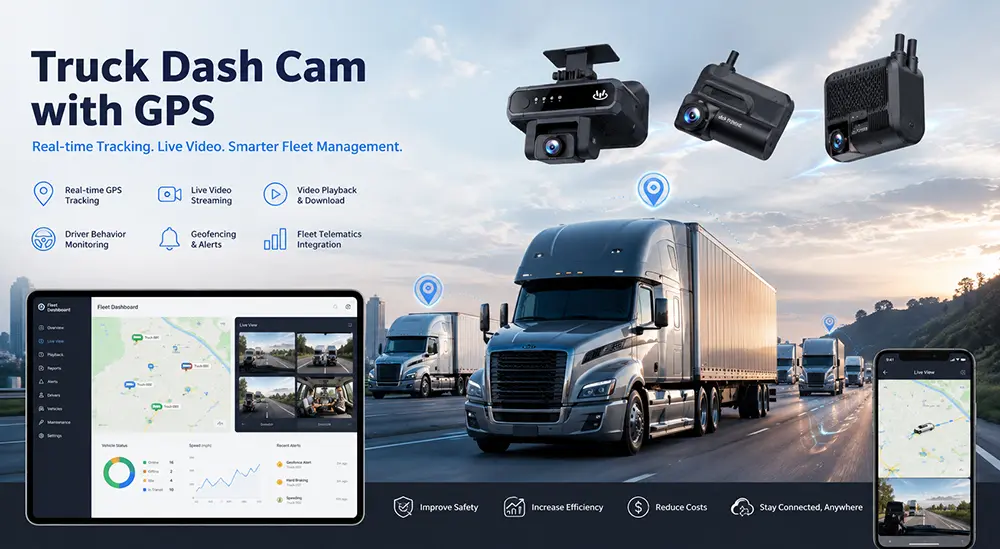 Best Truck Dash Cam with GPS 2026