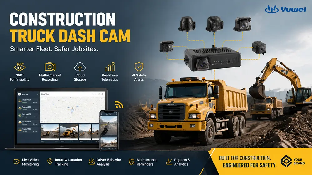 Best Construction Truck Dash Cam