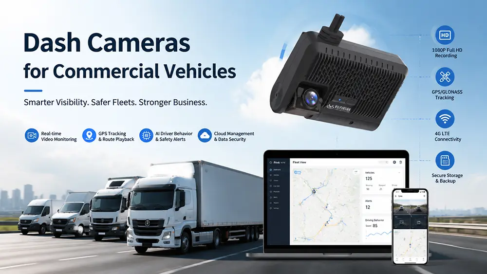 Dash Cameras for Commercial Vehicles