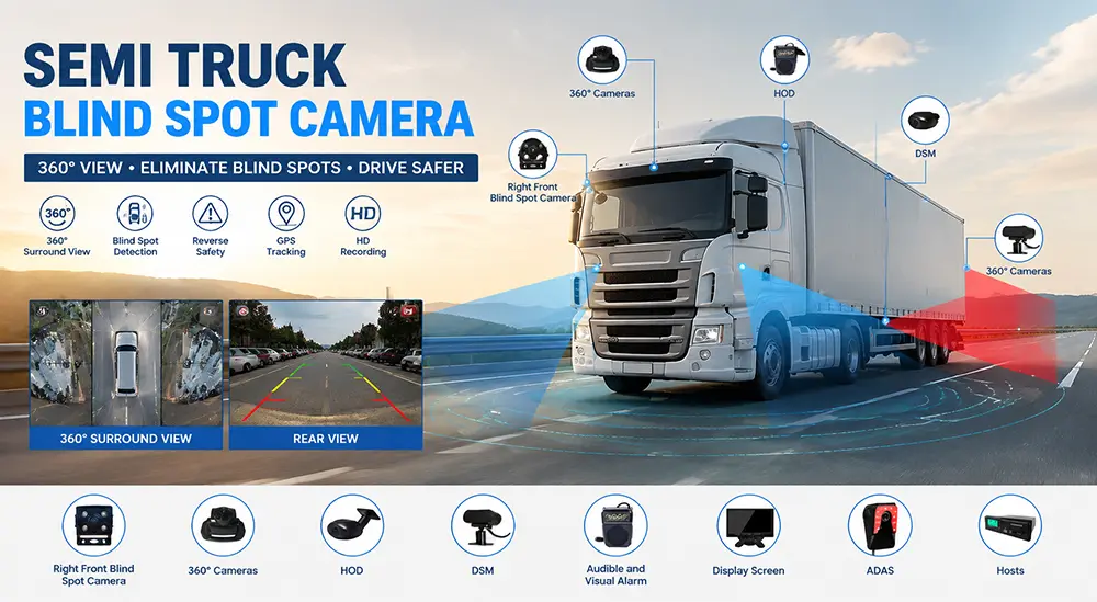 Best Semi Truck Blind Spot Camera