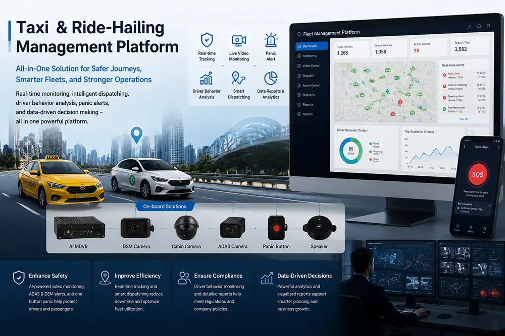Taxi & Ride-Hailing Management Platform System