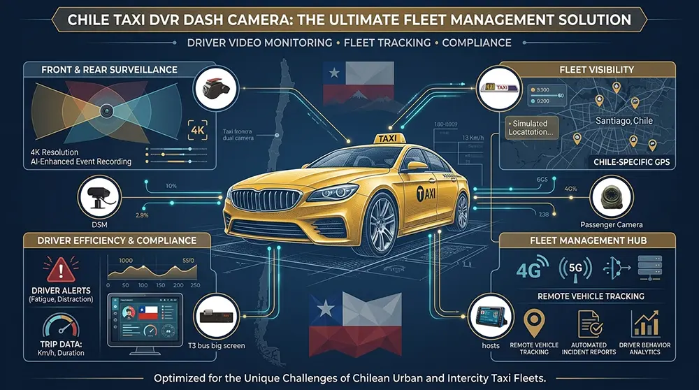 Chile Taxi Tracking Management