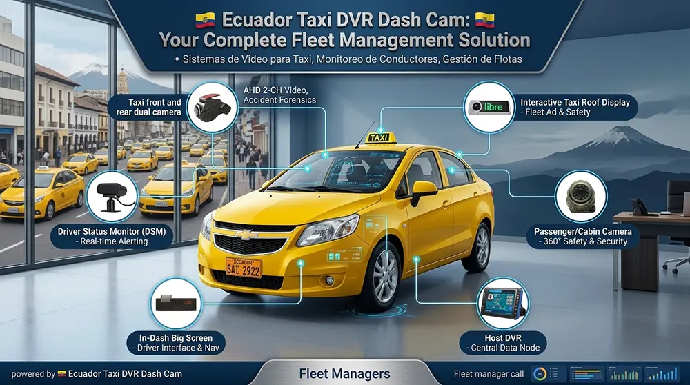 Ecuador Taxi Tracking Management