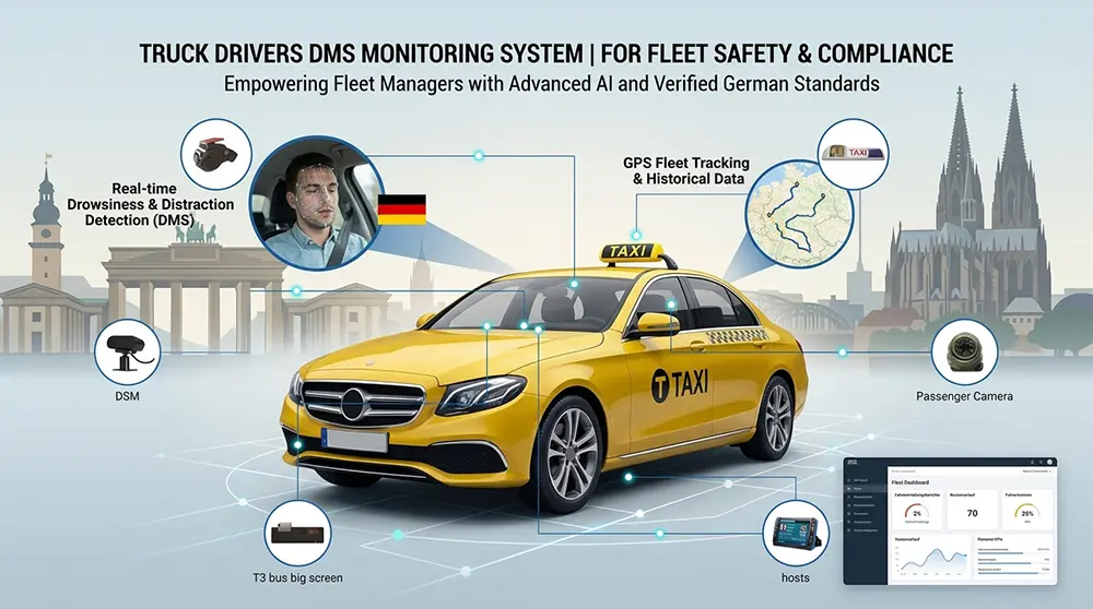 DMS Camera Monitoring System for French Truck Drivers