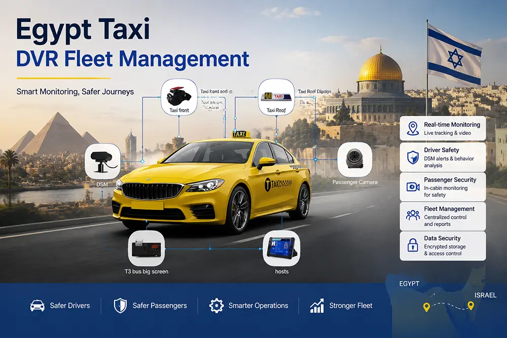 Egypt Taxi DVR Fleet Management