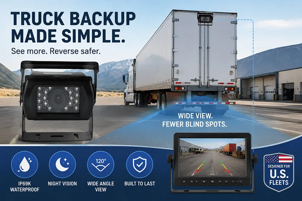 Install a Backup Camera on a Truck