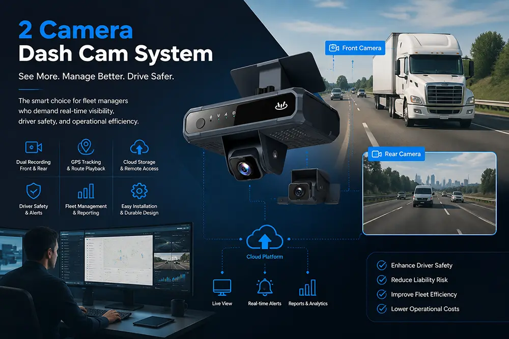 Best 2 Camera Dash Cam System
