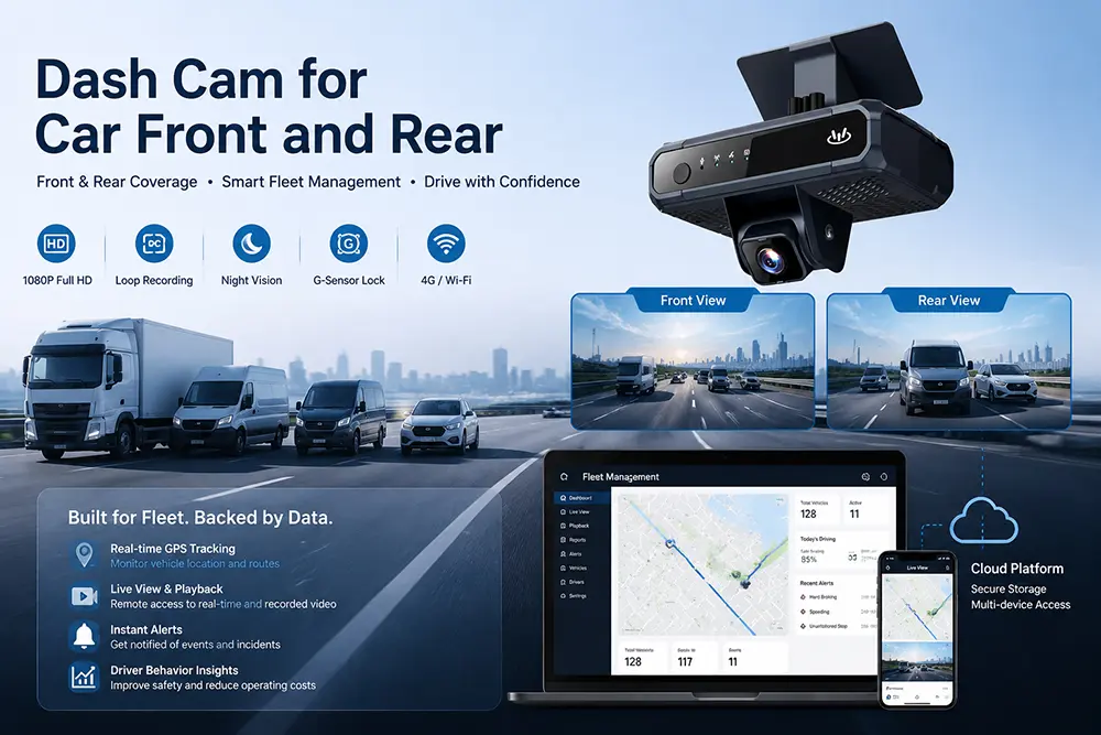 Best Dash Cam for Car Front and Rear