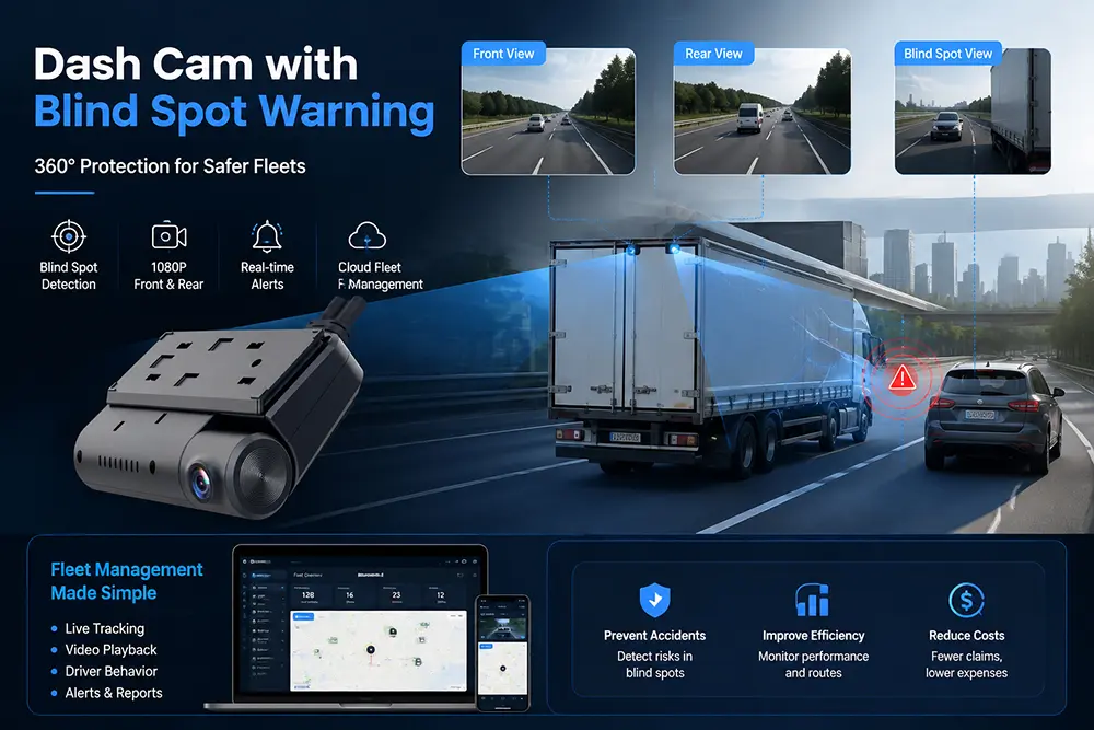 Best Dash Cam with Blind Spot Warning