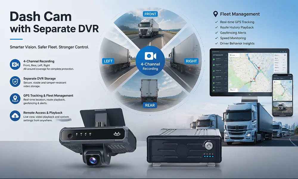 Best Dash Cam with Separate DVR