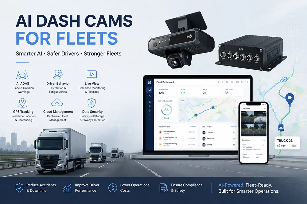 Best AI Dash Cams for Fleets 2026