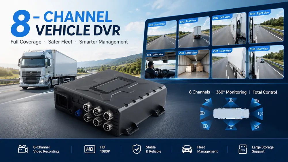 Best 8-Channel Vehicle DVR