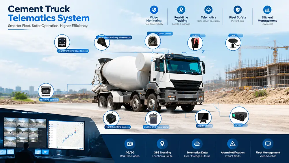 Cement Truck Telematics System