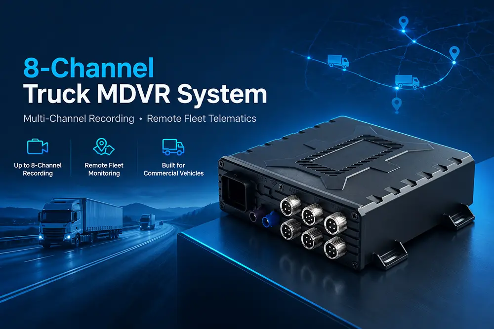 Best 8-Channel Truck MDVR System