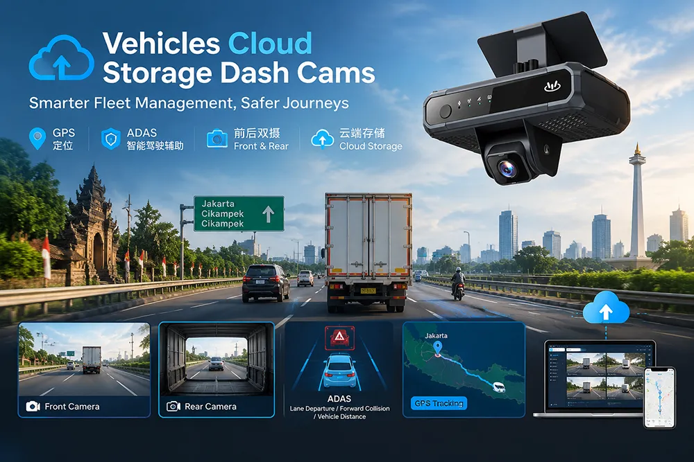 Cloud Storage Dash Cams for Commercial Vehicles